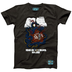 San Antonio Spurs NBALab x Hyperfly Unisex Year of the Snake Lunar New Year Collection T-Shirt - Heather Black cheap