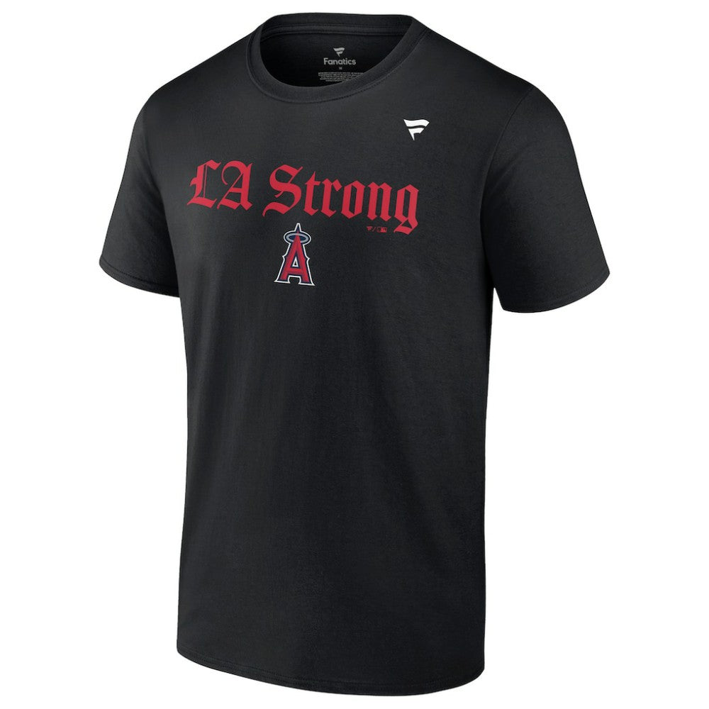 Los Angeles Angels Unisex LA Strong T-Shirt - Black
