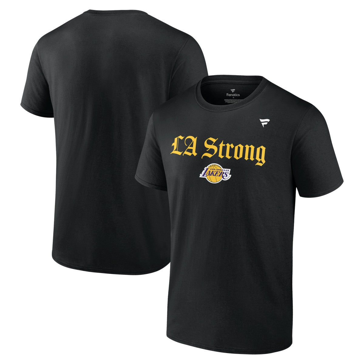 Los Angeles Lakers Unisex LA Strong T-Shirt - Black | Fanatics outlet