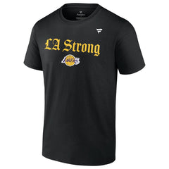 Los Angeles Lakers Unisex LA Strong T-Shirt - Black | Fanatics outlet