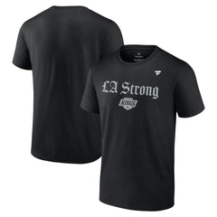 Los Angeles Kings Fanatics Unisex LA Strong T-Shirt Black
