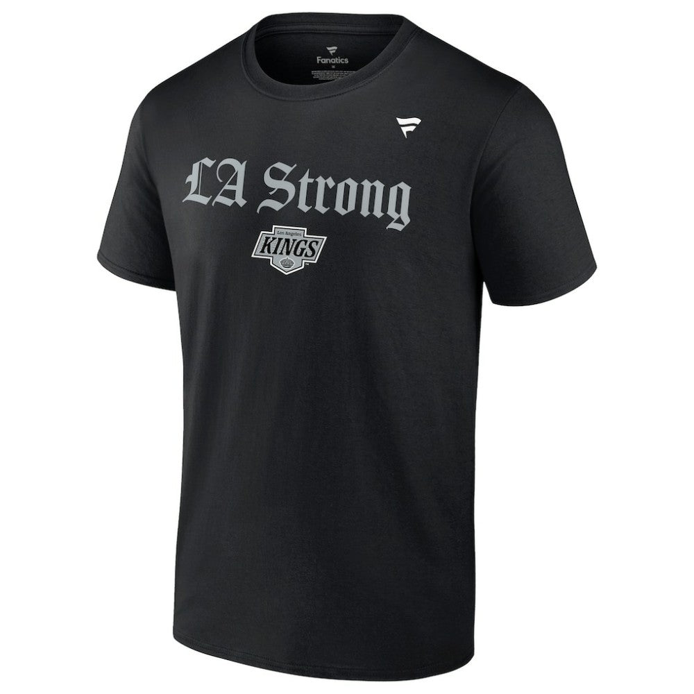 Los Angeles Kings Fanatics Unisex LA Strong T-Shirt Black