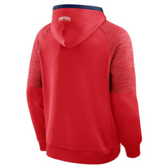 Florida Panthers Fanatics Goaltender Defender Pullover Hoodie Red