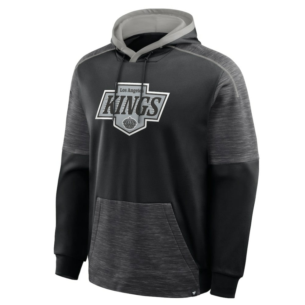 Los Angeles Kings Fanatics Goaltender Defender Pullover Hoodie Black
