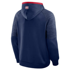 Montreal Canadiens Fanatics Goaltender Defender Pullover Hoodie Navy