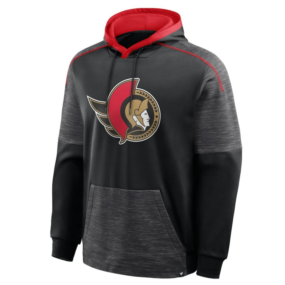 Ottawa Senators Fanatics Goaltender Defender Pullover Hoodie Black