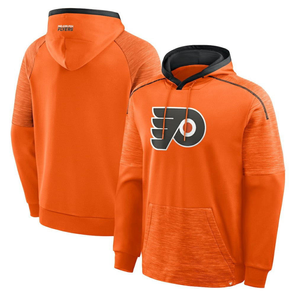 Philadelphia Flyers Fanatics Goaltender Defender Pullover Hoodie Orange