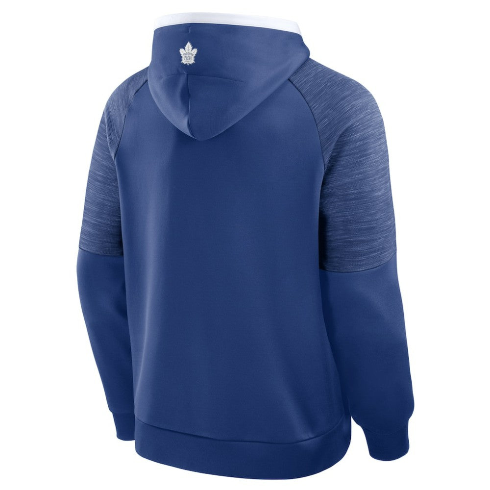 Toronto Maple Leafs Fanatics Goaltender Defender Pullover Hoodie Blue