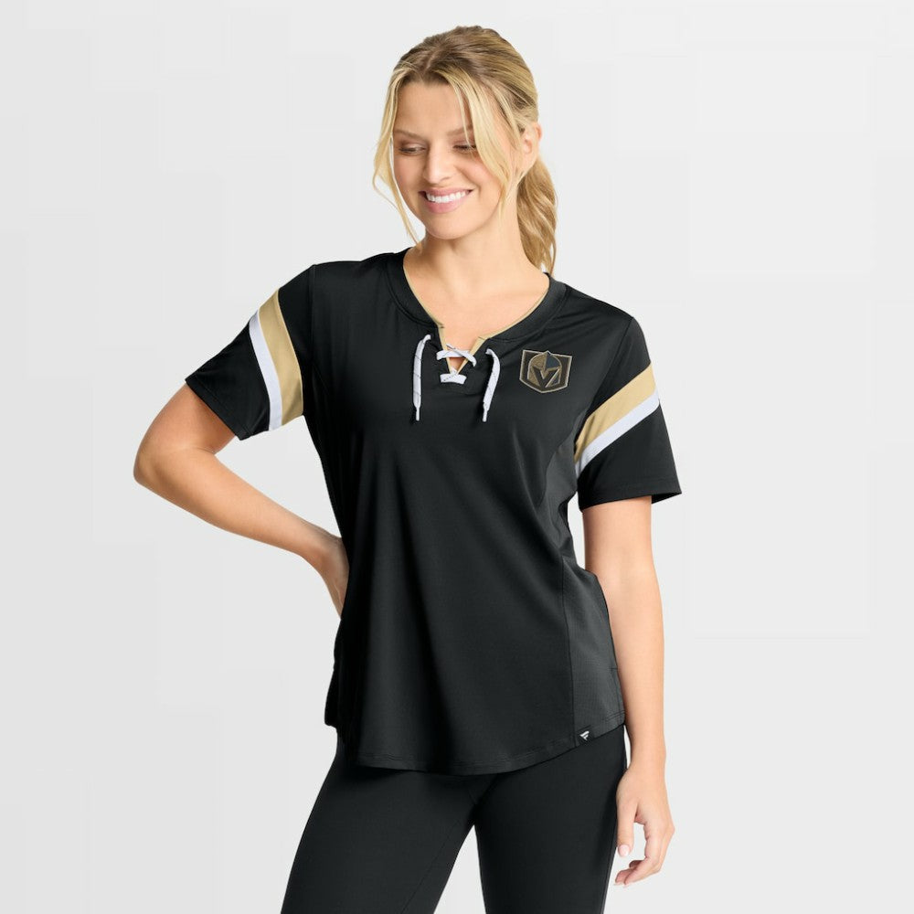 Vegas Golden Knights Fanatics Women's Offside Athena T-Shirt Black