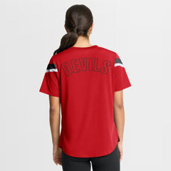 New Jersey Devils Fanatics Women's Offside Athena T-Shirt Red