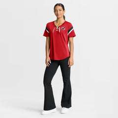 New Jersey Devils Fanatics Women's Offside Athena T-Shirt Red