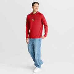 Chicago Blackhawks Fanatics Penalty Shot Long Sleeve Hoodie T-Shirt Red
