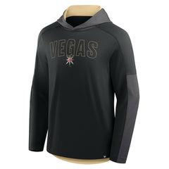 Vegas Golden Knights Fanatics Penalty Shot Long Sleeve Hoodie T-Shirt Black
