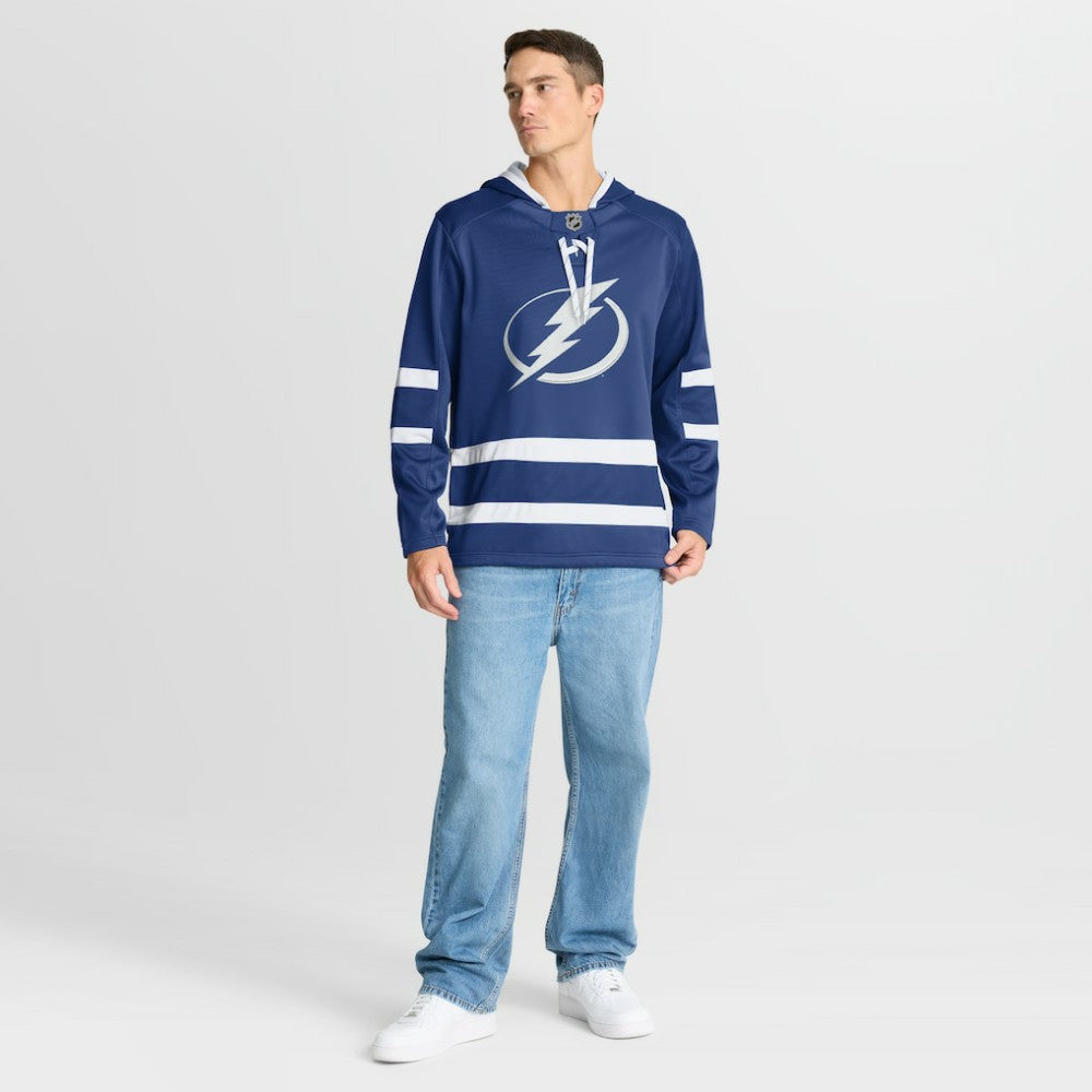 Tampa Bay Lightning Fanatics Prime Time Fleece Hoodie Blue