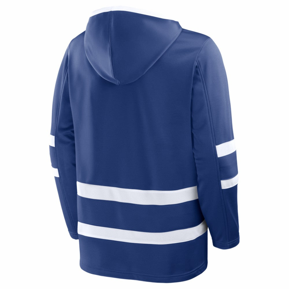 Toronto Maple Leafs Fanatics Prime Time Fleece Hoodie Blue