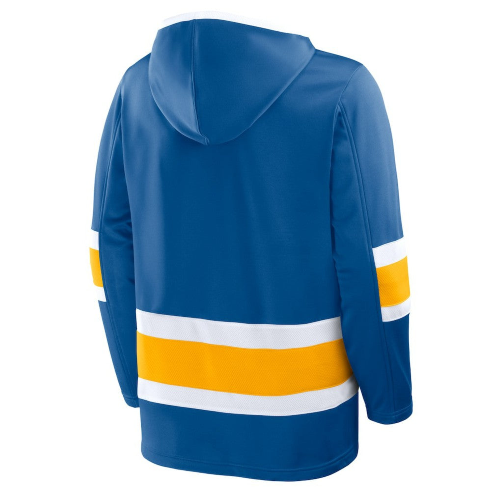 St. Louis Blues Fanatics Prime Time Fleece Hoodie Blue