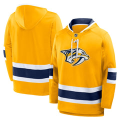 Nashville Predators Fanatics Prime Time Fleece Hoodie Gold