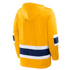 Nashville Predators Fanatics Prime Time Fleece Hoodie Gold