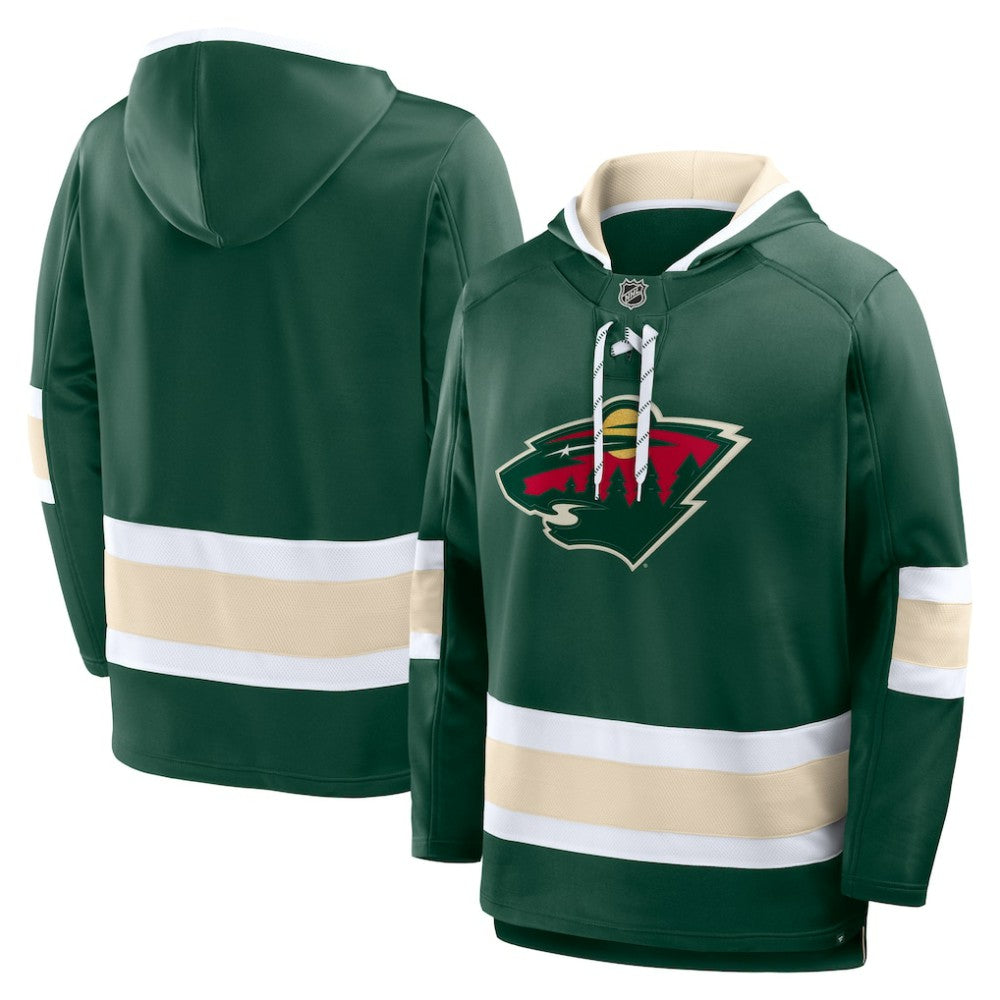 Minnesota Wild Fanatics Prime Time Fleece Hoodie Green