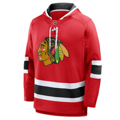 Chicago Blackhawks Fanatics Prime Time Fleece Hoodie Red
