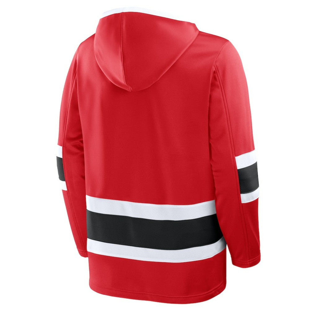 Chicago Blackhawks Fanatics Prime Time Fleece Hoodie Red