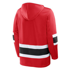Carolina Hurricanes Fanatics Prime Time Fleece Hoodie Red