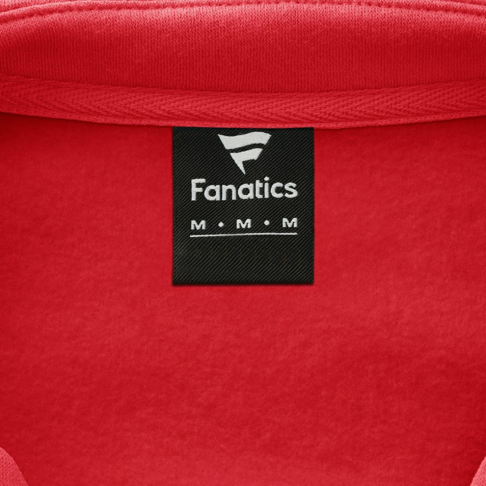 Chicago Blackhawks Fanatics Women's Icing Long Sleeve Lace Up Sweatshirt Athletic Red