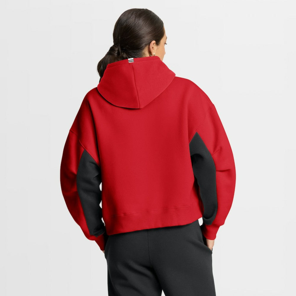 Chicago Blackhawks Fanatics Women's Back Check Boxy Hoodie Red