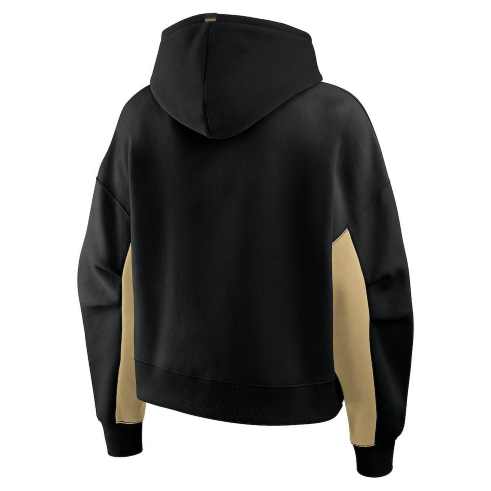 Vegas Golden Knights Fanatics Women's Back Check Boxy Hoodie Black