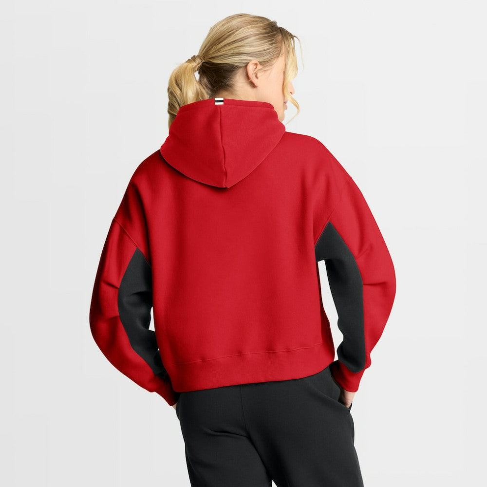 New Jersey Devils Fanatics Women's Back Check Boxy Hoodie Red