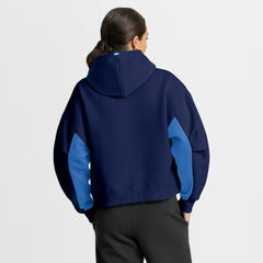Winnipeg Jets Fanatics Women's Back Check Boxy Hoodie Navy