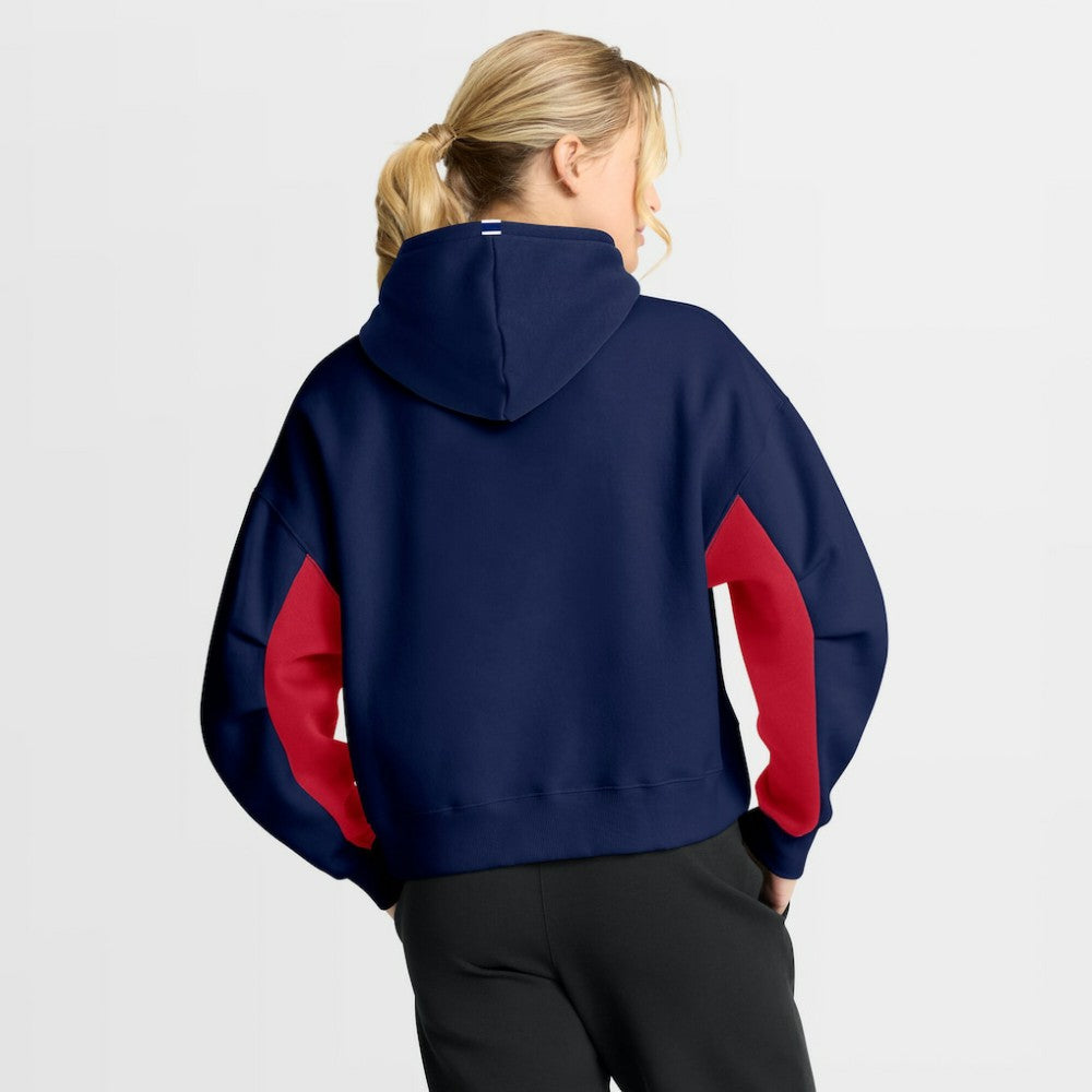 Montreal Canadiens Fanatics Women's Back Check Boxy Hoodie Navy