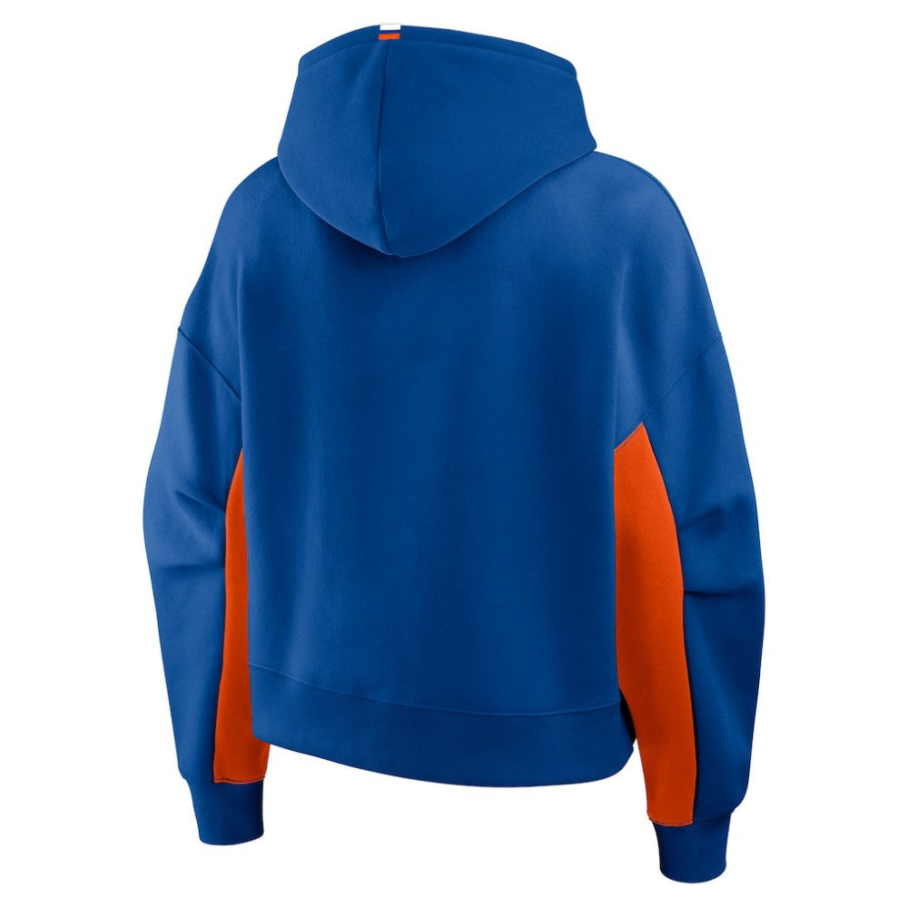 New York Islanders Fanatics Women's Back Check Boxy Hoodie Royal