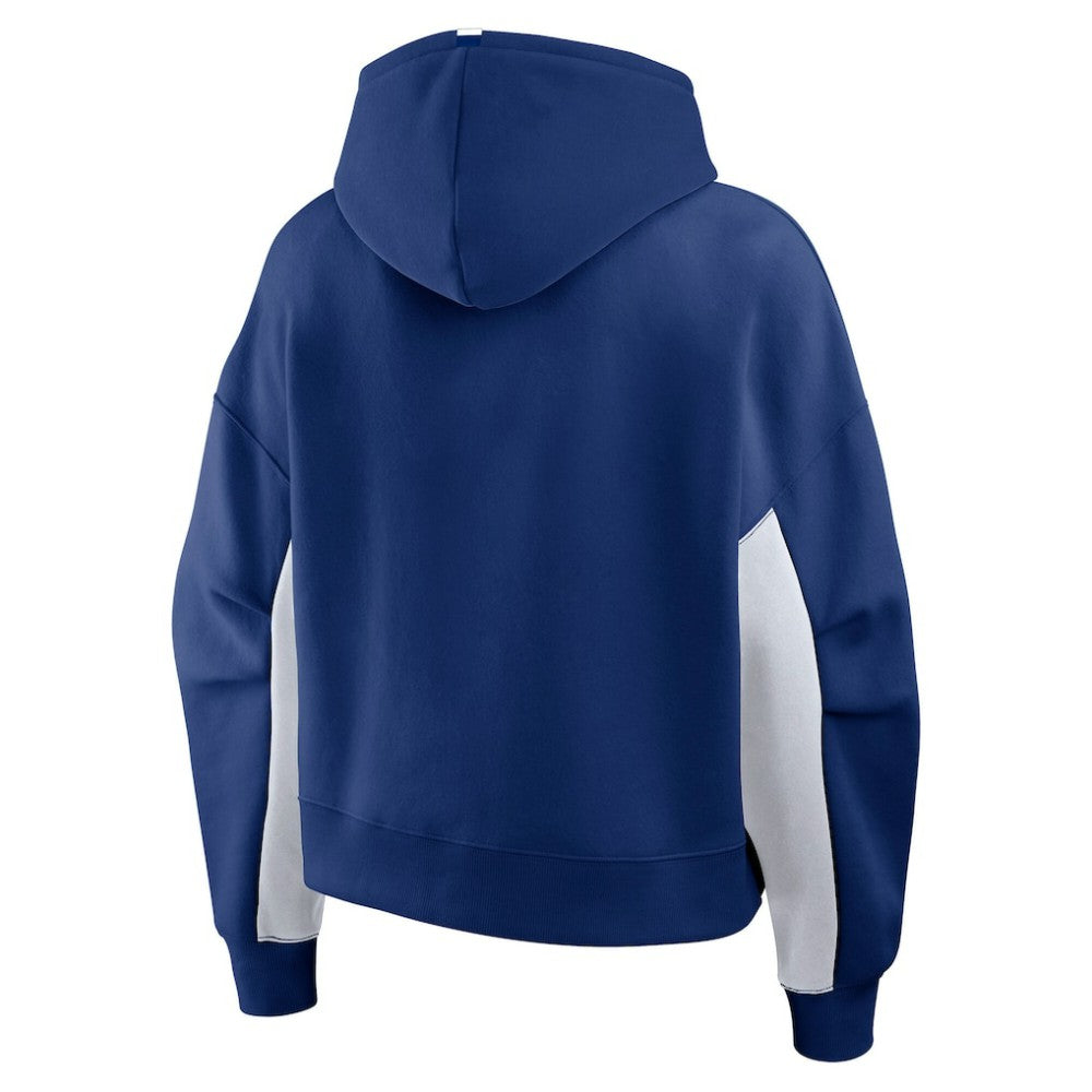 Tampa Bay Lightning Fanatics Women's Back Check Boxy Hoodie Blue