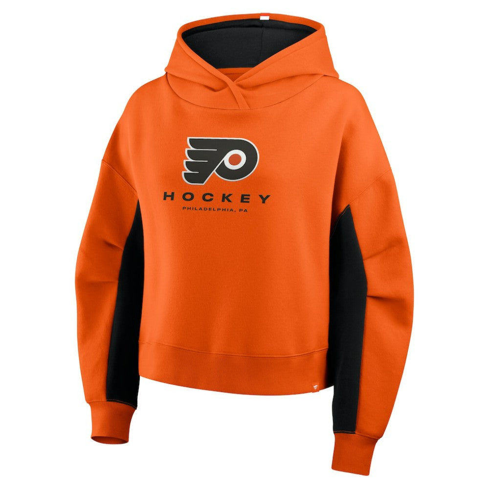 Philadelphia Flyers Fanatics Women's Back Check Boxy Hoodie Orange