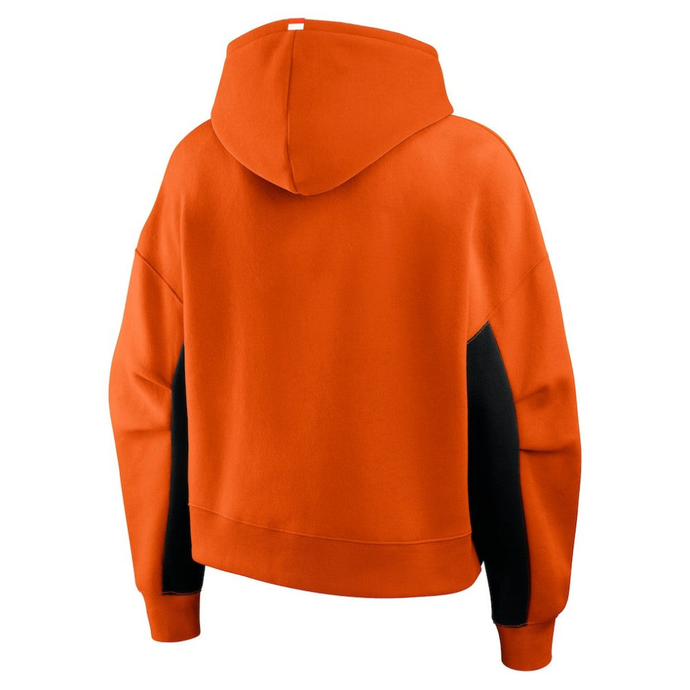 Philadelphia Flyers Fanatics Women's Back Check Boxy Hoodie Orange
