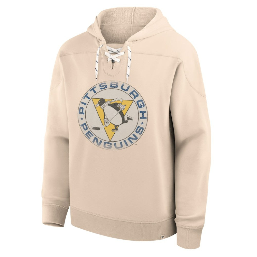 Pittsburgh Penguins Fanatics Vintage Hoodie Cream