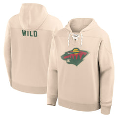 Minnesota Wild Fanatics Vintage Hoodie Cream