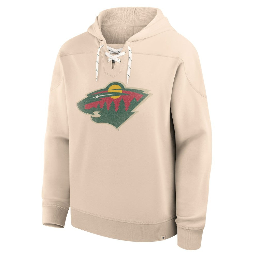 Minnesota Wild Fanatics Vintage Hoodie Cream