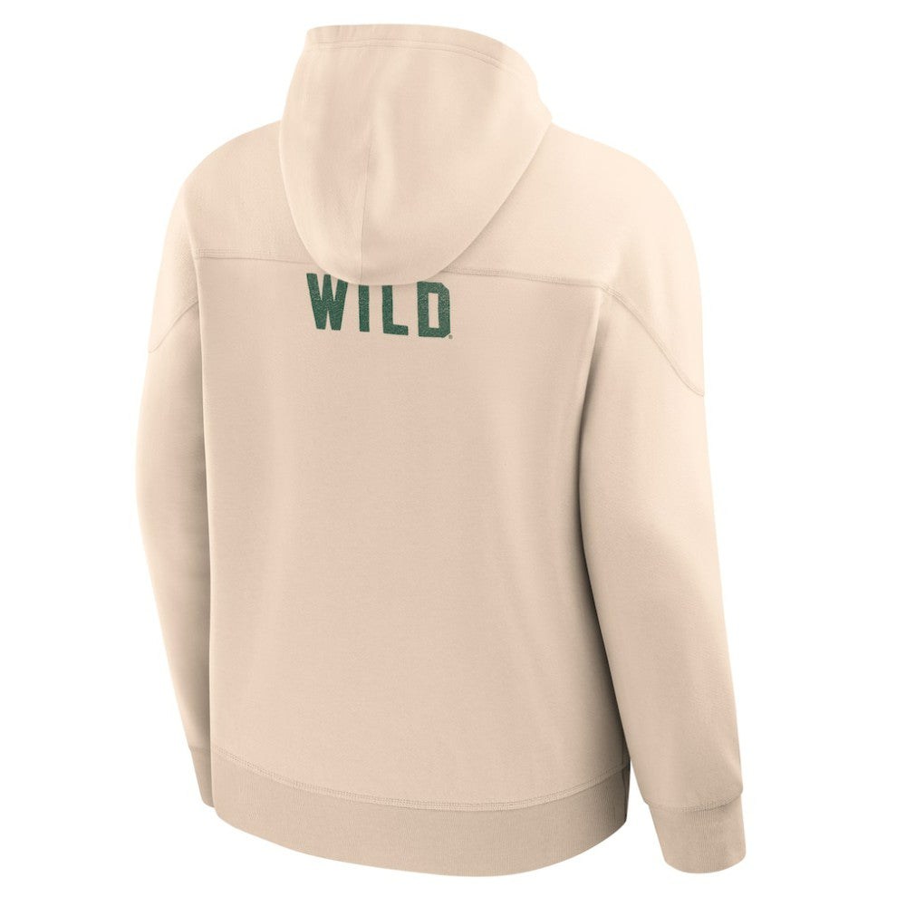 Minnesota Wild Fanatics Vintage Hoodie Cream