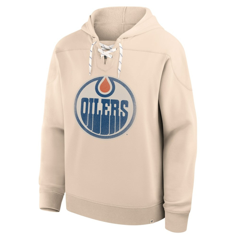 Edmonton Oilers Fanatics Vintage Hoodie Cream