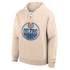 Edmonton Oilers Fanatics Vintage Hoodie Cream