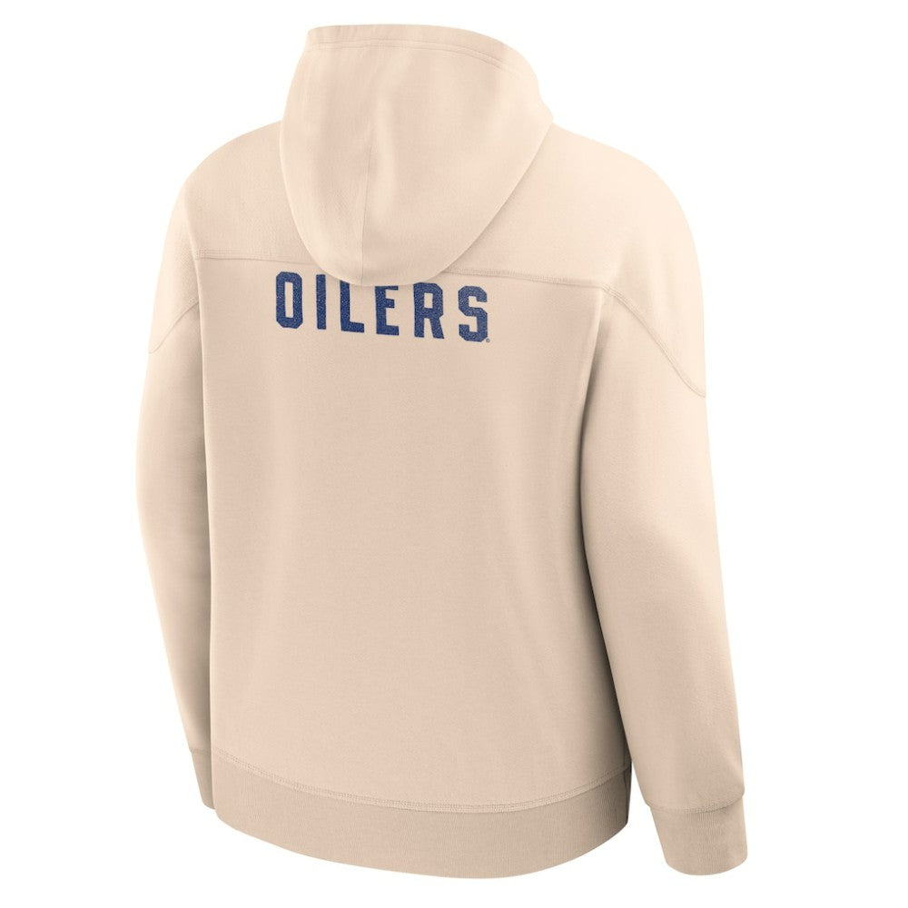 Edmonton Oilers Fanatics Vintage Hoodie Cream