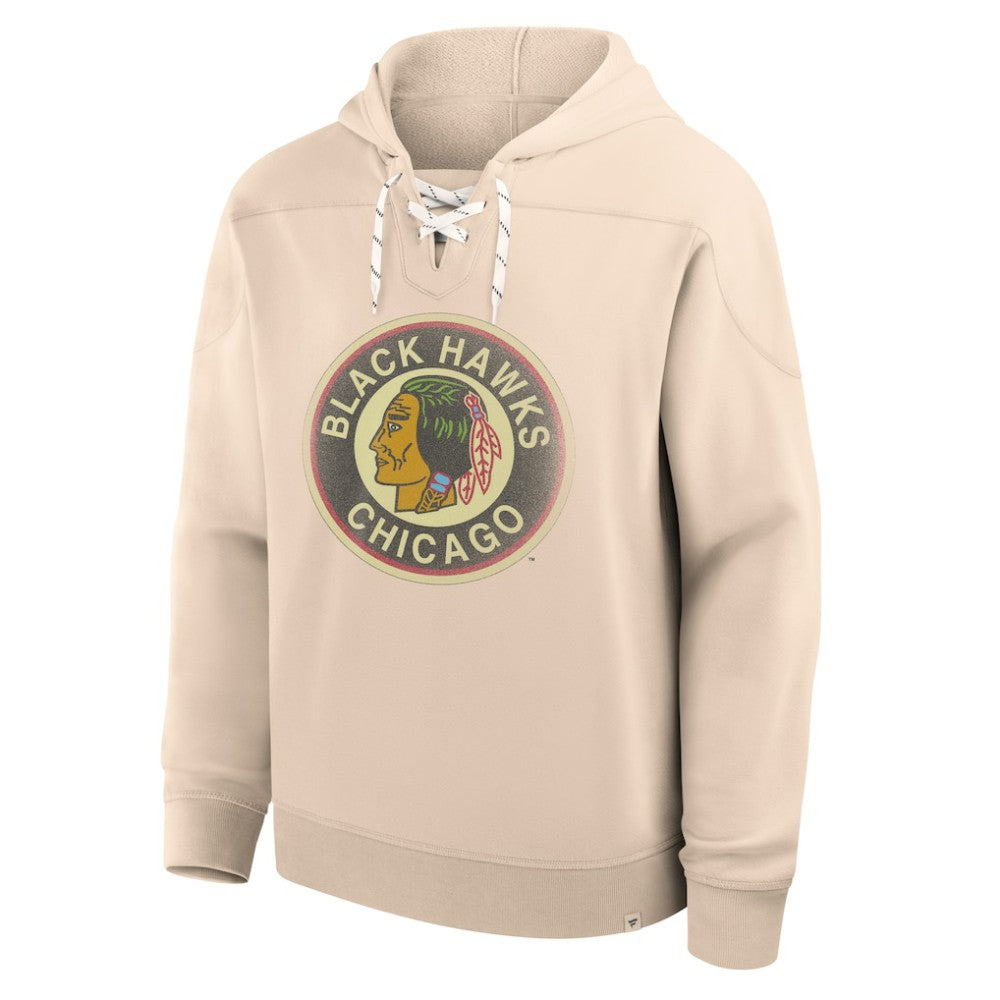 Chicago Blackhawks Fanatics Vintage Hoodie Cream