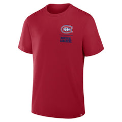 Montreal Canadiens Fanatics Crash The Net Legacy T-Shirt Red