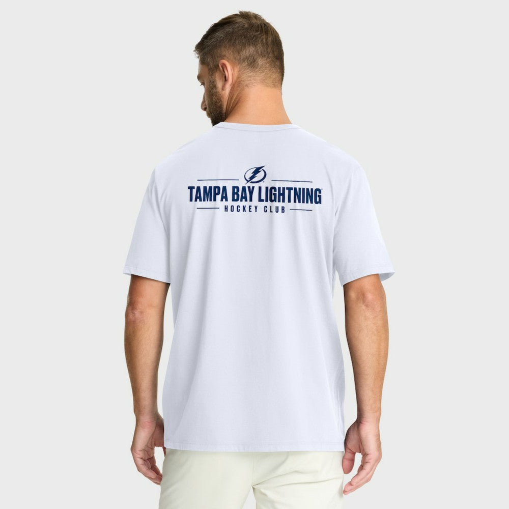 Tampa Bay Lightning Fanatics Crash The Net Legacy T-Shirt White