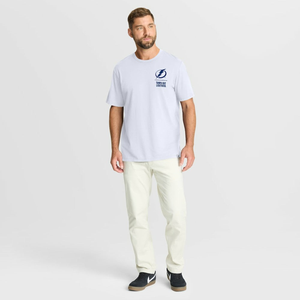 Tampa Bay Lightning Fanatics Crash The Net Legacy T-Shirt White