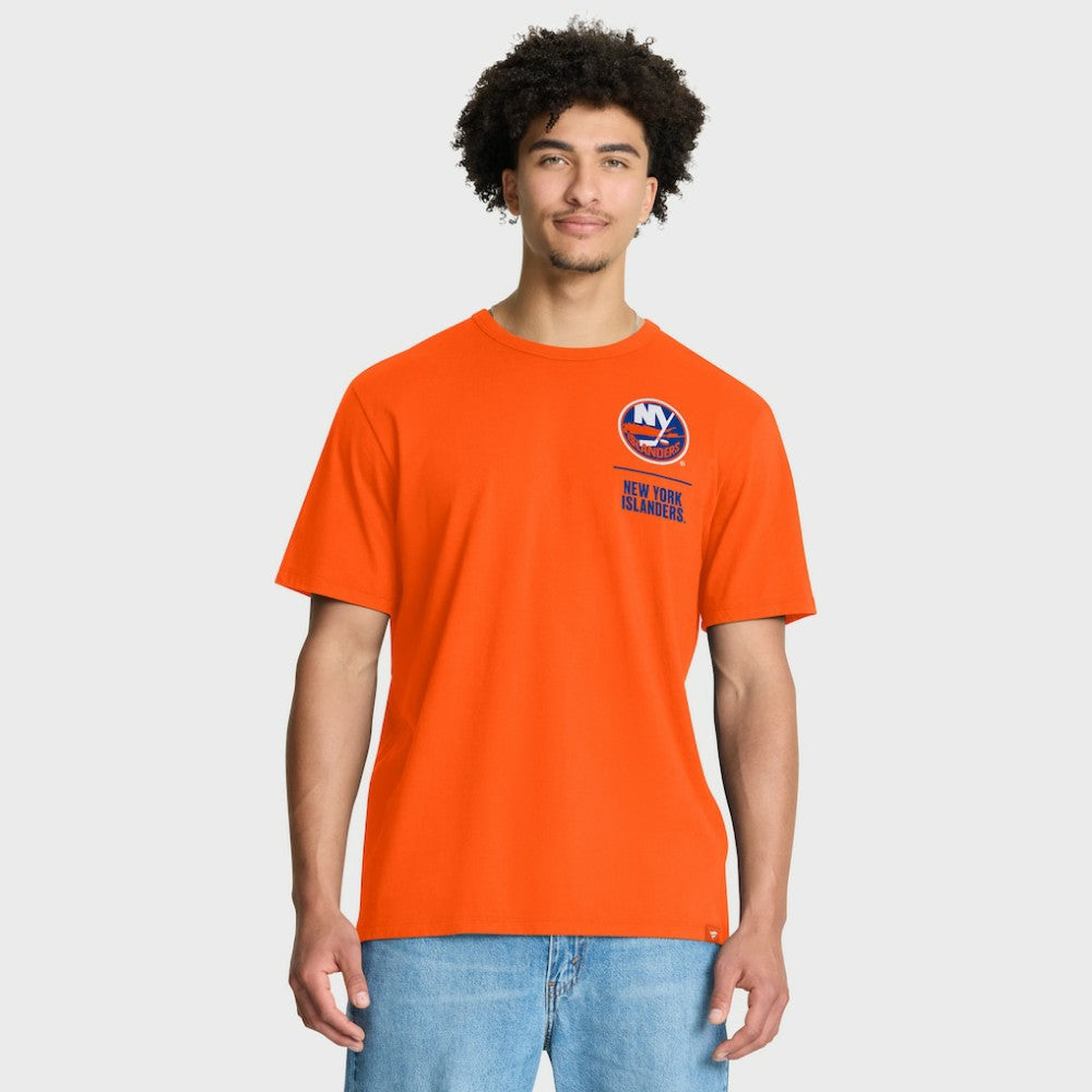 New York Islanders Fanatics Crash The Net Legacy T-Shirt Orange