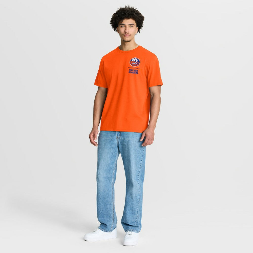 New York Islanders Fanatics Crash The Net Legacy T-Shirt Orange