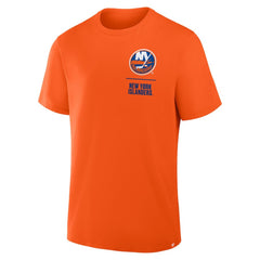 New York Islanders Fanatics Crash The Net Legacy T-Shirt Orange